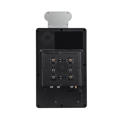 Facial recognition temperature detection smart terminal support NFC and QR