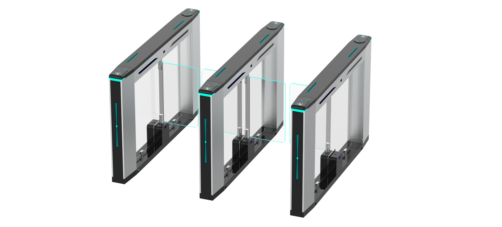 Swing barrier gate